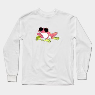 chill tree frog Long Sleeve T-Shirt